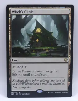 MTG Witch's Clinic Commander 2021 Regular NM - Image 1