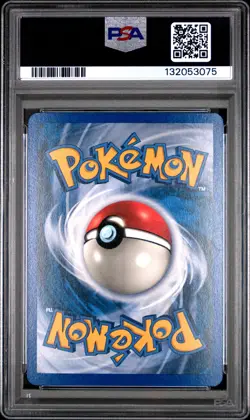 2002 POKEMON LEGENDARY COLLECTION #1 ALAKAZAM-REVERSE FOIL PSA 8 - Image 2