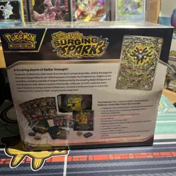 Surging Sparks Pokemon Center Elite Trainer Box ETB SEALED MINT NO TEARS - Image 3