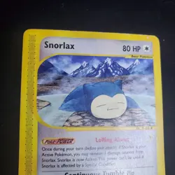 2003 Pokemon e-Reader E-Series Snorlax Skyridge 51/144 (MP) Rare Non-Holo - Image 2