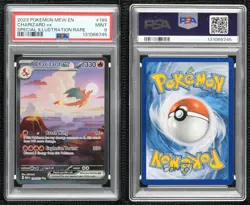 Charizard ex Special Illustration Rare Pokemon Scarlet & Violet 151 MEW PSA 9 - Image 3