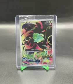 Bulbasaur 133/132 - Mega Evolution Enhanced Box Topper Stamped Promo (Sealed) - Image 1