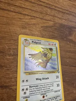 Pokemon TCG Pidgeot Jungle 8/64 Holo Unlimited Holo Rare - Image 2