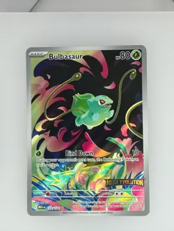 2025 Pokemon Mega Evolution Bulbasaur (Stamped) 133/132 NM - Image 1