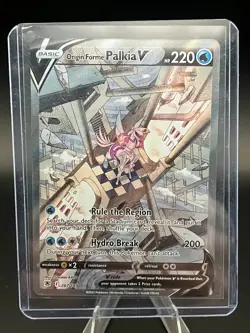 2022 Astral Radiance Origin Forme Palkia V Holo Rare #167/189 - Image 1