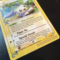 Pokemon TCG Minun EX Dragon 7/97 Holo Rare Light Played - Image 3