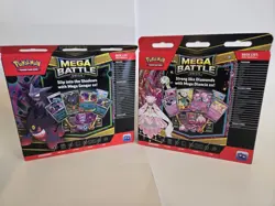 Pokemon Mega Battle Deck Set Of 2 - Mega Gengar EX And Mega Diancie EX (SEALED) - Image 1