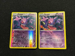 2015 Pokemon TCG Gengar Reverse Holo AND Holo XY Breakthrough 60/162 BOTH MINT! - Image 1