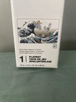 Pokemon Center Great Wave Pikachu & Friends Playmat NEW Sealed - Image 2