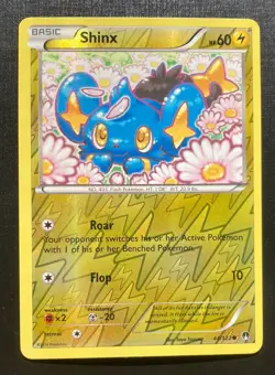 Shinx 44/122 Pokemon Breakpoint Reverse Holo Common TCG LP - Image 1