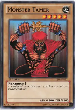 Yugioh - Monster Tamer LCJW-EN222 1st Edition - Legendary Collection 4: Joey's W - Image 1