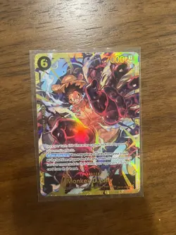 Monkey.D.Luffy (118) SEC Royal Blood OP10-118 One Piece TCG - Image 1