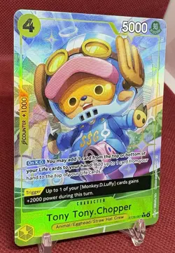 One Piece Egghead Starter Deck: Tony Tony.Chopper ST29-007 Alt Art Promo English - Image 2