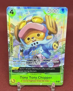 One Piece Egghead Starter Deck: Tony Tony.Chopper ST29-007 Alt Art Promo English - Image 4