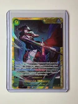 Dracule Mihawk - OP14-119 The Azure Sea's Seven Foil One Piece - Image 1