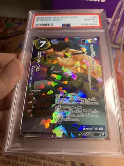 PSA 10 Miracle Battle Carddass ONE PIECE Roronoa Zoro OP16 40/77 - Image 5