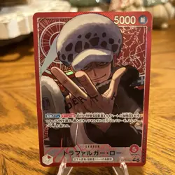 Trafalger D. Water Law (Alt Art) OP14-001 L The Azure Sea's Seven One Piece Foil - Image 1