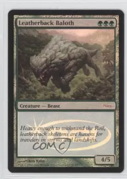 DCI Leatherback Baloth Foil) Magic Card - Image 1