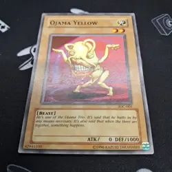Ojama Yellow IOC-001 Invasion of Chaos Unlimited NM Near Mint Yu-Gi-Oh! Card - Image 3