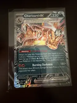 Charizard ex 196 Sv: Scarlet & Violet Promo Cards Holo - Image 1