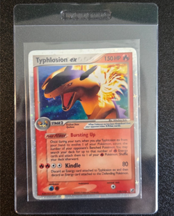 Typhlosion ex 110/115 Unseen Forces Holo Ultra Rare Vintage Pokemon TCG Card - Image 1