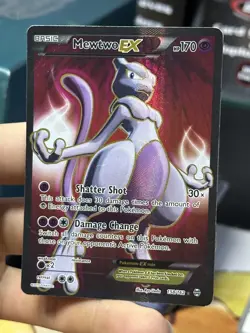 Mewtwo EX 158/162 Breakthrough 2015 Full Art Holo Pokemon Card TCG - Image 3