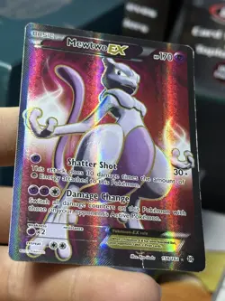 Mewtwo EX 158/162 Breakthrough 2015 Full Art Holo Pokemon Card TCG - Image 5
