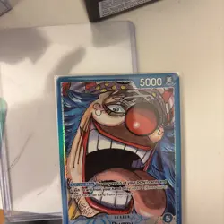 OP09-042 - One Piece Emperors in the New World Leader Alt Art Buggy TCG Card - Image 2