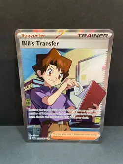 Pokemon Card - Bill's Transfer Scarlet & Violet 151 194/165 Ultra Rare - Image 1
