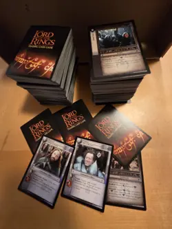Lord of the Rings Trading Card Game Bulk Lot About 350 Cards - Image 1