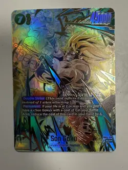 Dragon Ball Super Card Son Goku FB05-119 Alternate Art Secret Rare -NM - Image 1