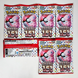 7+1 PACKS(49+5 Cards) 151+Random Pokemon TCG Cards Booster Factory Sealed KOREAN - Image 4