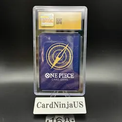 CGC PRISTINE 10 Luffy P-110 Premium Card Collection ONE PIECE DAY 25 Japanese - Image 2