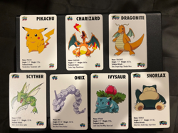 1998 KFC Pokemon Mini Cards Set Lot Charizard Snorlax Pikachu Dragonite + More - Image 1