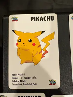 1998 KFC Pokemon Mini Cards Set Lot Charizard Snorlax Pikachu Dragonite + More - Image 2