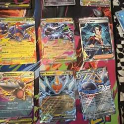 TCG Lot Of 20 Ultra Rares! Full Art, Ex! + 300 Card Lot - Image 3