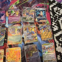 TCG Lot Of 20 Ultra Rares! Full Art, Ex! + 300 Card Lot - Image 5