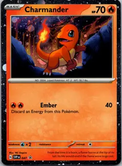 Charmander - (Cosmos Holo) Promo SV: Scarlet & Violet Promo Cards 047 NM - Image 1