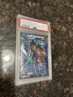 Son Goku & Vegeta Saiyan Synergy Alt Art Foil Dragon Ball Super Card Game PSA 10 - Image 3