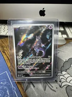 Pokemon Mewtwo SVP 052 NM Black Star Promo Scarlet and Violet Card - Image 1