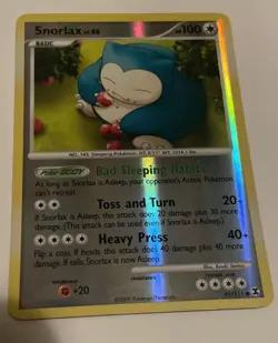 Snorlax 81/111 Rising Rivals Reverse Holo!Pokemon Card - Image 1