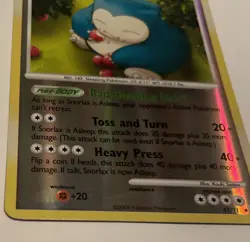 Snorlax 81/111 Rising Rivals Reverse Holo!Pokemon Card - Image 2