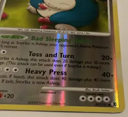 Snorlax 81/111 Rising Rivals Reverse Holo!Pokemon Card - Image 3