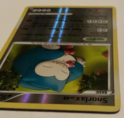 Snorlax 81/111 Rising Rivals Reverse Holo!Pokemon Card - Image 5