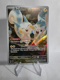 Pachirisu Holo Illustration Rare Card 208/198 SV01 Scarlet & Violet Base Set - Image 1