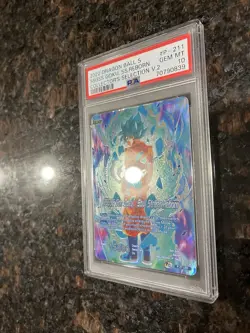 SSGSS Son Goku Soul Striker Reborn Foil Dragon Ball Super Card Game | PSA 10 - Image 2