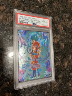 SSGSS Son Goku Soul Striker Reborn Foil Dragon Ball Super Card Game | PSA 10 - Image 3