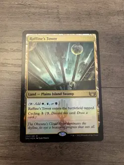 Magic the Gathering MTG Raffine's Tower Foil Near Mint - Image 2