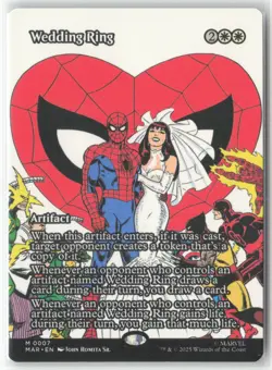 Wedding Ring (Borderless) M Marvel Universe Eternal-Legal 7 NM Non-Foil - Image 1