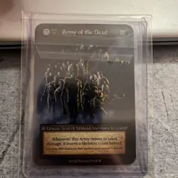 Army of the Dead - Unique - Gothic - Sorcery: Contested Realm - NM - Image 1